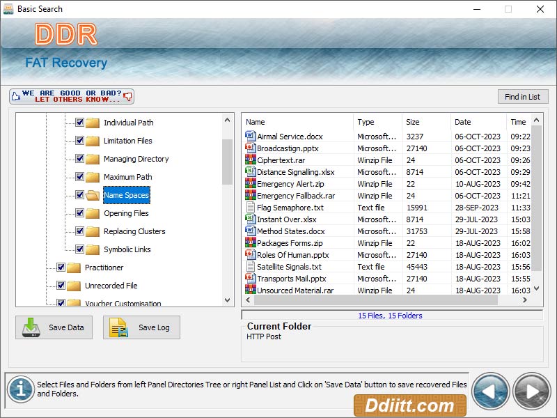 Vista, FAT, file, salvage, utility, recover, corrupted, MBR, damaged, MFT, inaccessible, DBR, root, directory, recovery, software, rescue, partitions, lost, music, picture, audio, video, hard, disk, drive, ATA, SCSI, EIDE, VFAT, FAT12, FAT16, FAT32